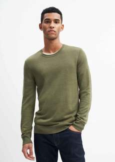 7 For All Mankind Acid Wash Sweater In Army