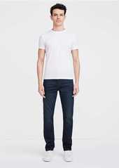 7 For All Mankind Airweft Denim Adrien Slim Tapered with Clean Pocket in Perennial