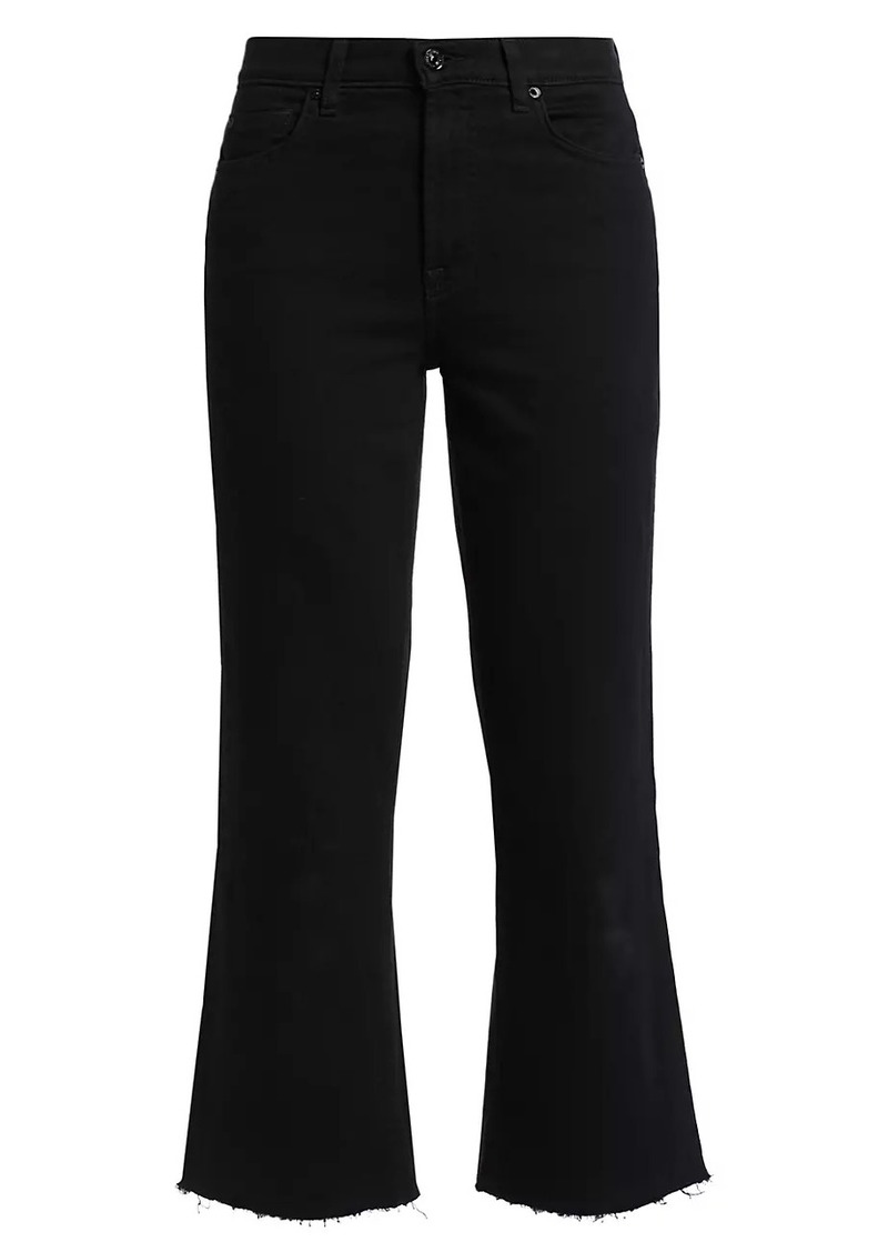 7 For All Mankind Alexa Cropped Straight Jeans