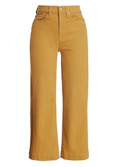 7 For All Mankind Alexa High-Rise Crop Wide Leg Jeans