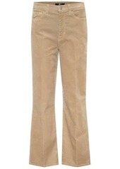 7 For All Mankind Alexa high-rise cropped corduroy jeans