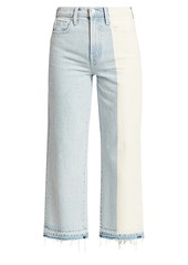 7 For All Mankind Alexa High-Rise Straight Cropped Jeans