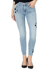 7 For All Mankind Ankle Skinny w/ Stars in Trio