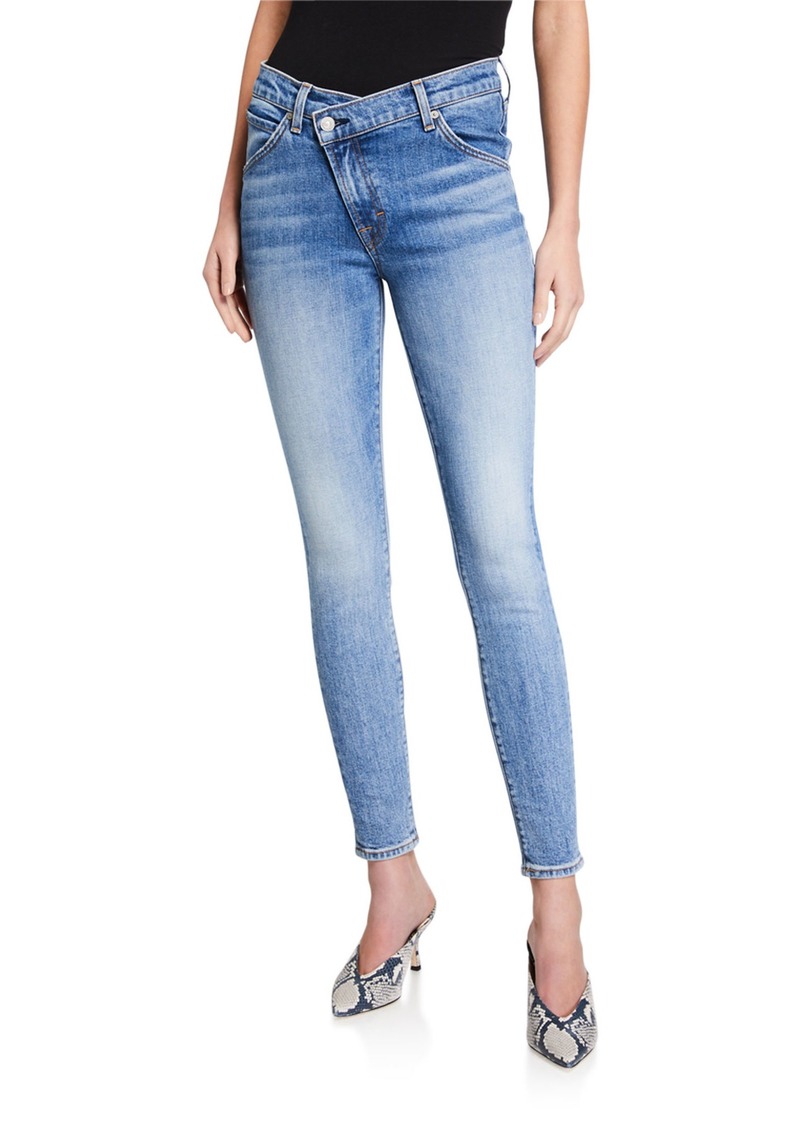 7 for all mankind asymmetric jeans