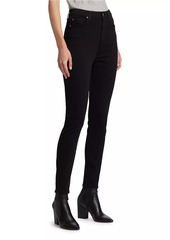 7 For All Mankind Aubrey High-Rise Skinny Jeans