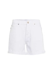 7 For All Mankind Boy mid-rise twill shorts