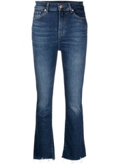 7 For All Mankind cropped denim jeans