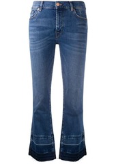 7 For All Mankind cropped flared jeans