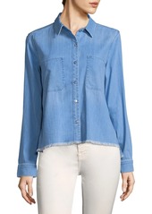 7 For All Mankind Denim Button-Front Shirt