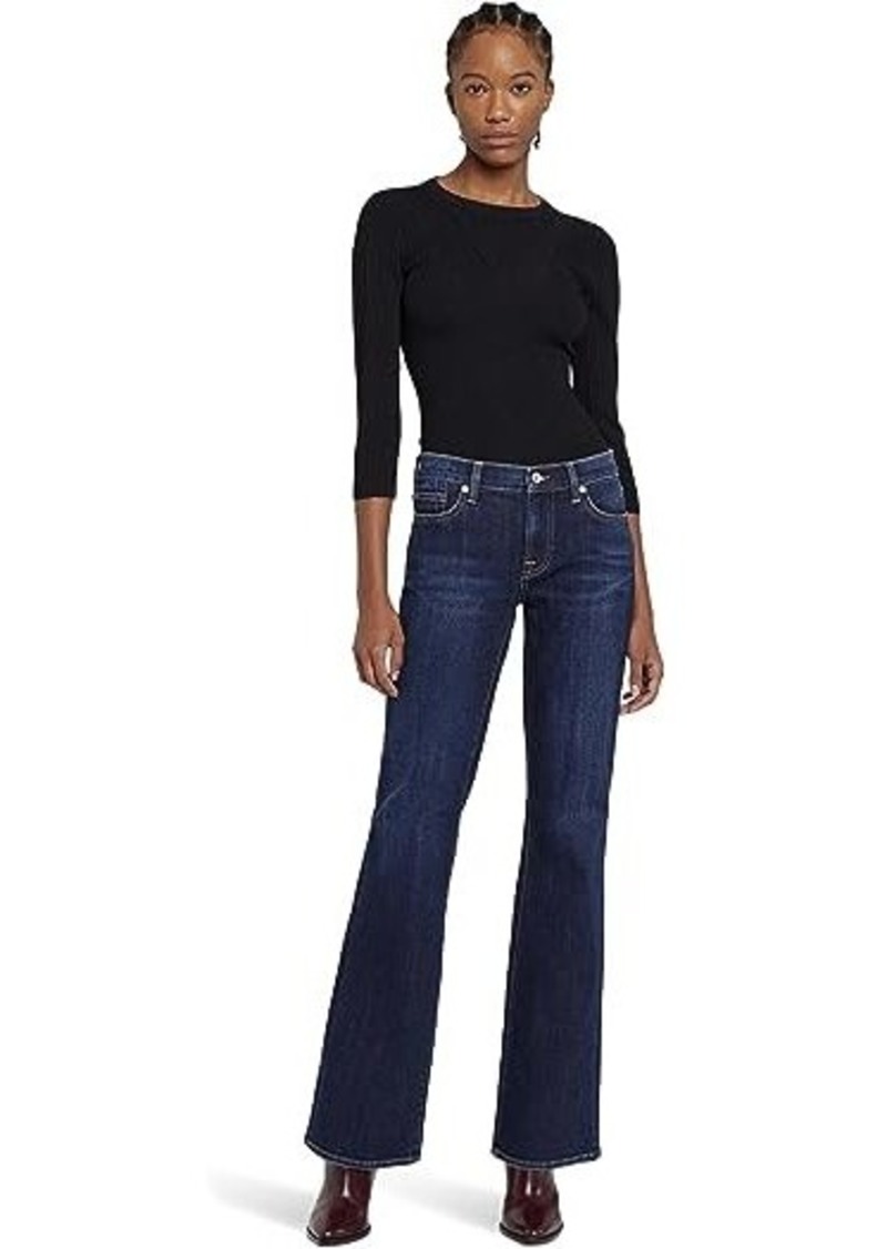 7 For All Mankind Detail Back Rib Top