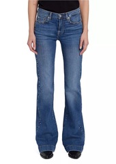 7 For All Mankind Dojo High-Rise Stretch Wide Jeans