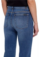 7 For All Mankind Dojo High-Rise Stretch Wide Jeans