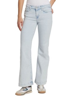 7 For All Mankind Dojo Low Rise Flare Jeans