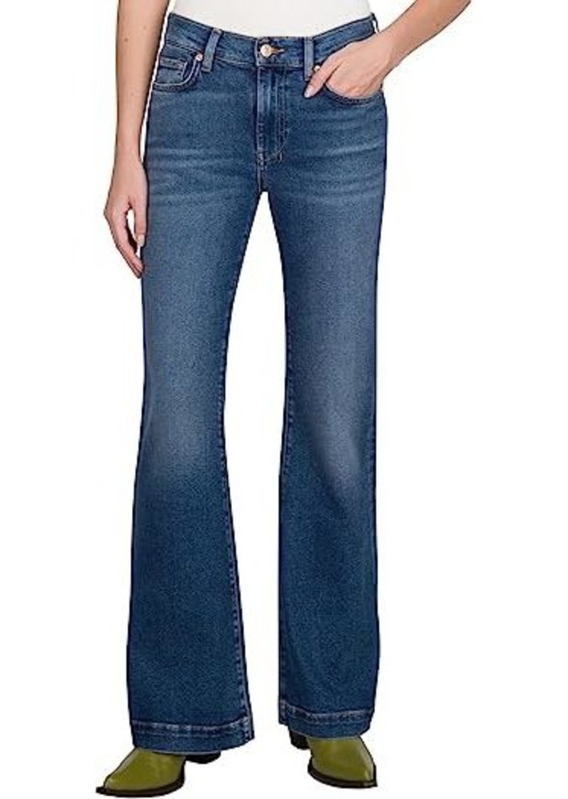 7 For All Mankind Dojo Tailorless in Blue Print