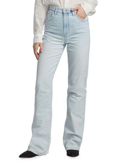 7 For All Mankind Easy Boot High-Waisted Boot-Cut Jeans