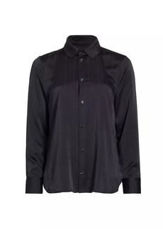7 For All Mankind Embellished Long-Sleeve Shirt