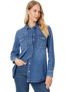 7 For All Mankind Emilia Shirt with Studs