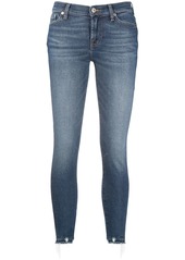 7 For All Mankind faded denim jeans