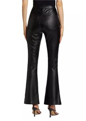 7 For All Mankind Faux Leather Skinny Bootcut Pants