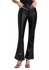 7 For All Mankind Faux Leather Skinny Bootcut Pants