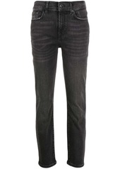 7 For All Mankind high-rise slim fit jeans