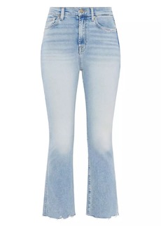 7 For All Mankind High-Rise Slim-Fit Kick Sunday Jeans