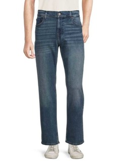 7 For All Mankind High Rise Straight Leg Jeans