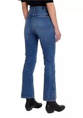 7 For All Mankind High-Rise Stretch Kick-Flare Jeans