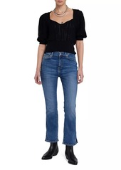 7 For All Mankind High-Rise Stretch Kick-Flare Jeans