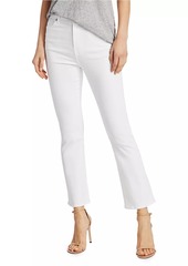 7 For All Mankind High-Rise Stretch Slim Kick-Flare Jeans