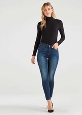 7 For All Mankind High Waist Ankle Skinny in Moreno