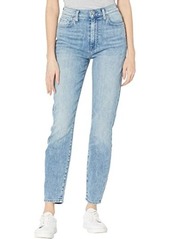 7 For All Mankind High-Waist Ankle Skinny in Reed