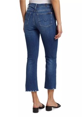 7 For All Mankind High-Waist Kick-Flare Slim-Fit Jeans