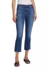 7 For All Mankind High-Waist Kick-Flare Slim-Fit Jeans