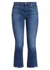 7 For All Mankind High-Waist Kick-Flare Slim-Fit Jeans