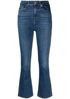 7 For All Mankind high-waisted cropped jeans
