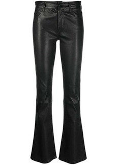 7 For All Mankind high-waisted leather pants