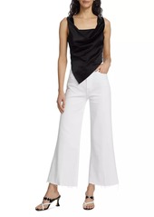 7 For All Mankind Jo Cropped Wide-Leg Jeans