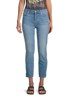 7 For All Mankind Josefina Cropped Jeans