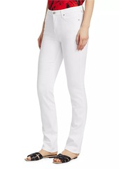 7 For All Mankind Kimmie Mid-Rise Straight Jeans