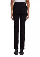 7 For All Mankind Kimmie Mid-Rise Straight-Leg Jeans