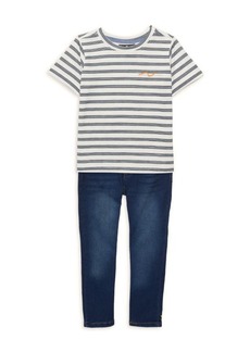 7 For All Mankind Little Boy's 2-Piece Tee & Jeans Set
