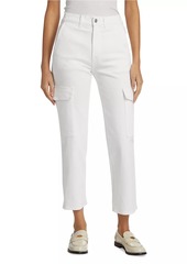 7 For All Mankind Logan High-Rise Cargo Jeans