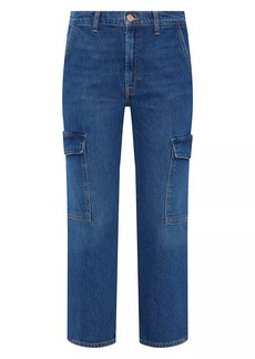 7 For All Mankind Logan Mid-Rise Stretch Cargo Jeans