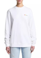 7 For All Mankind Love Cotton Sweatshirt