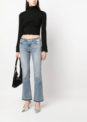 7 For All Mankind low-rise flared jeans