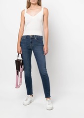 7 For All Mankind low-rise skinny jeans