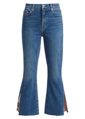 7 For All Mankind Luxe High-Rise Slim-Fit Kick Flare Jeans