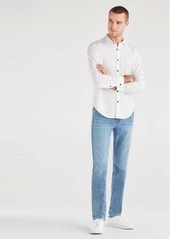 7 For All Mankind Luxe Sport Adrien Slim Tapered with Clean Pocket in Bignell