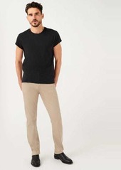 7 For All Mankind Luxe Sport Slimmy in Light Khaki